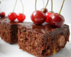 Brownies aux cerises