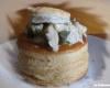 Vol au vent de volaille et champignons