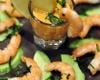 Avocat crevettes sauce samouraï