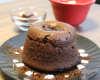 Soufflé au chocolat au gingembre