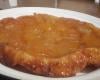 Tarte tatin au sucre vanillé