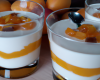 Panacotta vanille, abricots et calisson