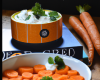 Velouté de carottes et chantilly