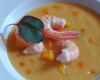 Soupe de chapon aux langoustines et sauce nantua