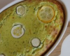 Clafoutis/gratin moelleux ricotta - courgette - parmesan