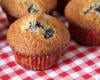 Muffins aux myrtilles classiques