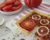 Tarte à l'oignon et à la tomate