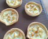 Tartes aux poireaux-béchamel