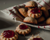 Cookies à la confiture de framboises