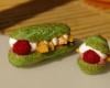 Eclair Pistache-Abricots-Framboises