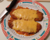 Escalope panée au cheddar