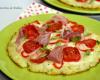 Galettes de pomme de terre comme une pizza