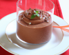 Mousse au chocolat diététique