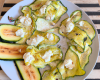 Papillons ricotta et courgettes