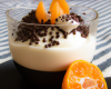 Mandarine curd et mousse au chocolat blanc