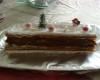 Bûche feuilletée