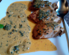 Filet de lotte, sauce brebis au cumin