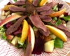 Salade de magret de canard aux pommes fruits