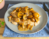 Poulet moutarde - champignons