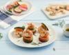 Brochettes de gambas