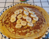 Brouillé de crêpes à la banane et au grand marnier