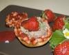 Pâté ardennais aux fraises et vinaigre balsamique aux fleurs de brunelle