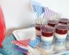 Verrine du 14 juillet façon panna cotta