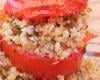 Tomates farcies au Quinoa et Lentilles