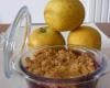 Crumble rustique pomme-cassis