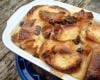 La version anglaise du pain perdu :  le bread and butter pudding