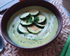 Velouté de courgettes au comté