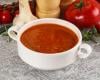 Soupe de tomates express & perle du japon