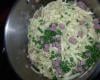 Tagliatelles aux petits pois et jambon