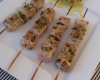 Brochette de thon au fenouil