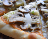 Pizza aux champignons