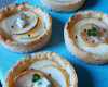 Tartelettes aux poires et au gorgonzola