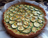 Tarte aux courgettes légère