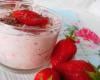 Mousse légère aux fraises maison