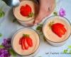 Gariguettes au sirop de basilic et mousse à la fraise tagada