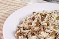 Riz aux lentilles