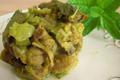 Tajine d'agneau aux artichauts violets, fèves et courgettes à la menthe
