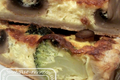 Quiche de brocolis champignons