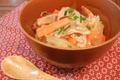 Riz aux légumes et pied de mouton