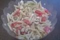 Salade de pâtes au poulet économique
