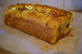 Cake aux lardons et olives
