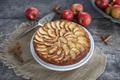 Gâteau aux pommes et yaourt sans oeufs, sans beurre