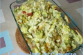 Gratin au chou romanesco et chorizo