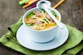 Soupe chinoise à l'agneau