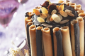 Charlotte aux cigarettes russes et au chocolat noir