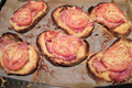Tartinette au jambon